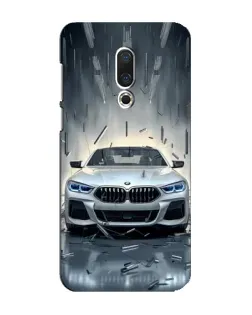 Чехол для Meizu 16 Plus с картинкой «BMW в свете фар»