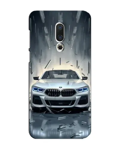 Чехол для Meizu 16 Plus с картинкой «BMW в свете фар» Чехол для Meizu 16 Plus с картинкой «BMW в свете фар»