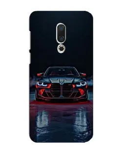 Чехол для Meizu 16 Plus с картинкой «BMW на мокрой дороге»