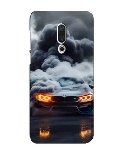 Чехол для Meizu 16 Plus с картинкой «BMW в дыму»