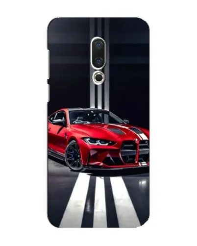 Чехол для Meizu 16 Plus с картинкой «Красная BMW на дороге» Чехол для Meizu 16 Plus с картинкой «Красная BMW на дороге»