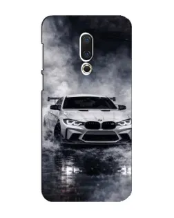 Чехол для Meizu 16 Plus с картинкой «BMW сквозь туман»