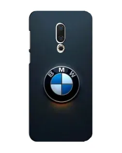 Чехол для Meizu 16 Plus с картинкой «Логотип BMW — минимализм»
