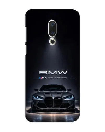Чехол для Meizu 16 Plus с картинкой «BMW сквозь ночной город» Чехол для Meizu 16 Plus с картинкой «BMW сквозь ночной город»