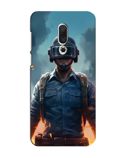 Чохол для Meizu 16 Plus з картинкою «PUBG — реалістичний герой»