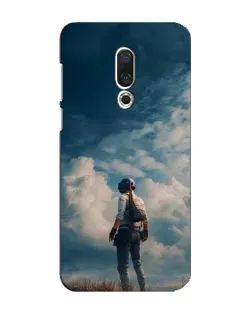 Чохол для Meizu 16 Plus з картинкою «Герой PUBG на скелі» Чохол для Meizu 16 Plus з картинкою «Герой PUBG на скелі»