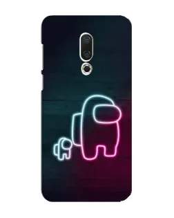 Чохол для Meizu 16 Plus з картинкою «Among Us неон-арт» Чохол для Meizu 16 Plus з картинкою «Among Us неон-арт»