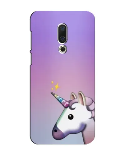 Чехол для Meizu 16 Plus с картинкой «Единорог градиент»