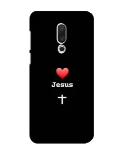 Чохол для Meizu 16 Plus з картинкою «Серце - Jesus» Чохол для Meizu 16 Plus з картинкою «Серце - Jesus»