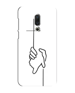 Чохол для Meizu 16 Plus з картинкою «Рука тримає» Чохол для Meizu 16 Plus з картинкою «Рука тримає»