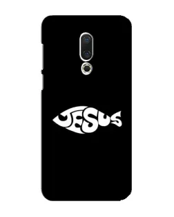 Чехол для Meizu 16 Plus с картинкой «Рыба Jesus»