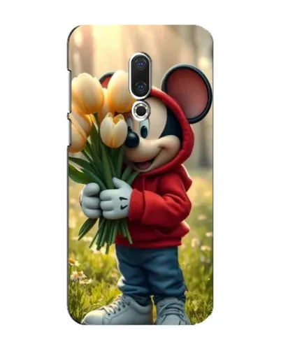 Чехол для Meizu 16 Plus с картинкой «Микки с тюльпанами» Чехол для Meizu 16 Plus с картинкой «Микки с тюльпанами»