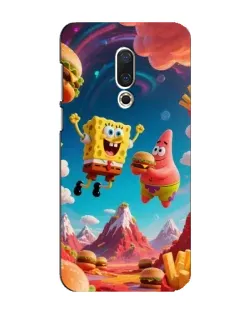 Чохол для Meizu 16 Plus з картинкою «Космічний фастфуд»