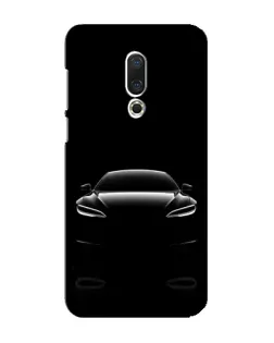 Чехол для Meizu 16 Plus с картинкой «Силуэт Tesla Night»