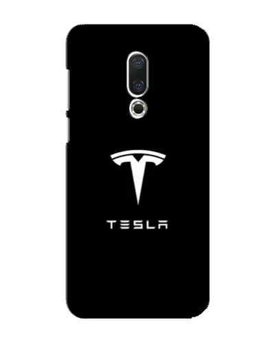 Чехол для Meizu 16 Plus с картинкой «Tesla White Logo» Чехол для Meizu 16 Plus с картинкой «Tesla White Logo»