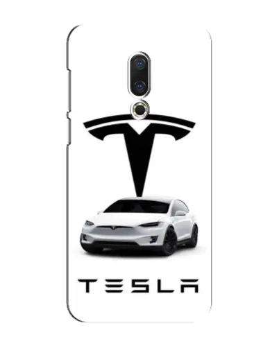 Чехол для Meizu 16 Plus с картинкой «Tesla White Style» Чехол для Meizu 16 Plus с картинкой «Tesla White Style»