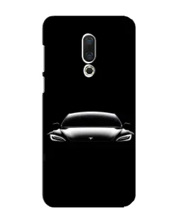 Чехол для Meizu 16 Plus с картинкой «Фары Tesla Night»