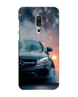 Чехол для Meizu 16 Plus с картинкой «Mercedes — ночной город»