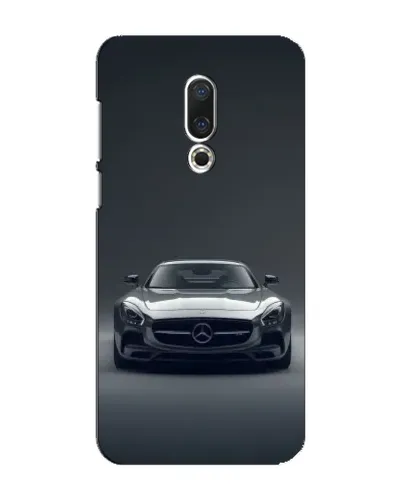 Чехол для Meizu 16 Plus с картинкой «Mercedes на черном» Чехол для Meizu 16 Plus с картинкой «Mercedes на черном»
