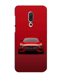 Чехол для Meizu 16 Plus с картинкой «Красный Mercedes AMG»