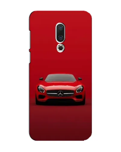 Чехол для Meizu 16 Plus с картинкой «Красный Mercedes AMG» Чехол для Meizu 16 Plus с картинкой «Красный Mercedes AMG»
