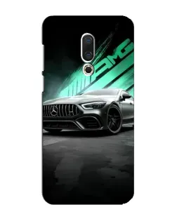 Чехол для Meizu 16 Plus с картинкой «Темный Mercedes AMG»