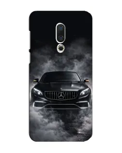 Чехол для Meizu 16 Plus с картинкой «Mercedes в дыму»