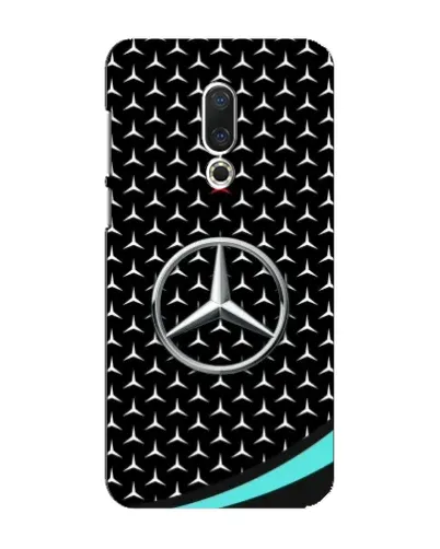 Чехол для Meizu 16 Plus с картинкой «Mercedes — бирюзовый акцент» Чехол для Meizu 16 Plus с картинкой «Mercedes — бирюзовый акцент»