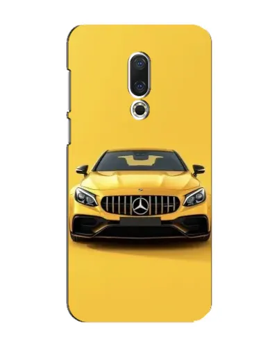 Чехол для Meizu 16 Plus с картинкой «Желтый Mercedes GT» Чехол для Meizu 16 Plus с картинкой «Желтый Mercedes GT»