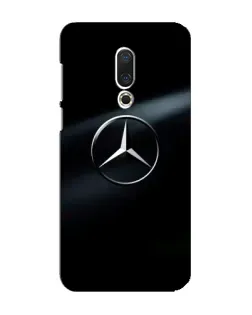 Чехол для Meizu 16 Plus с картинкой «Mercedes на металле»