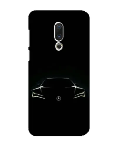 Чехол для Meizu 16 Plus с картинкой «Mercedes — силуэт авто» Чехол для Meizu 16 Plus с картинкой «Mercedes — силуэт авто»