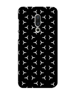 Чехол для Meizu 16 Plus с картинкой «Mercedes паттерн звезд»