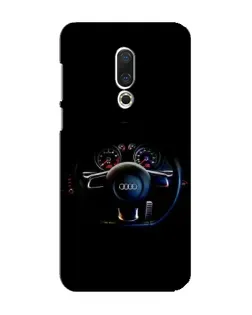 Чехол для Meizu 16 Plus с картинкой «Салон Audi — руль»