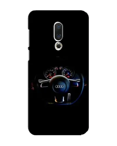Чехол для Meizu 16 Plus с картинкой «Салон Audi — руль»