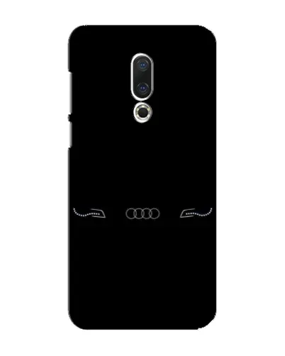 Чехол для Meizu 16 Plus с картинкой «Audi — световой подпись»