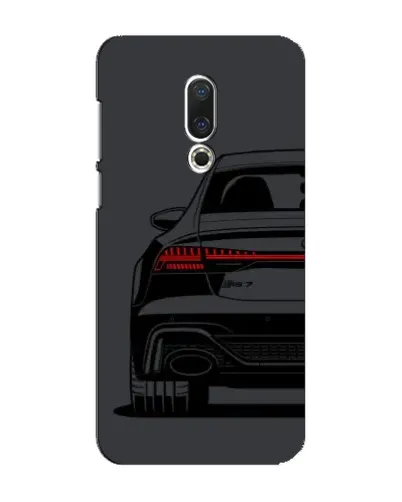 Чехол для Meizu 16 Plus с картинкой «Задняя часть Audi — арт»