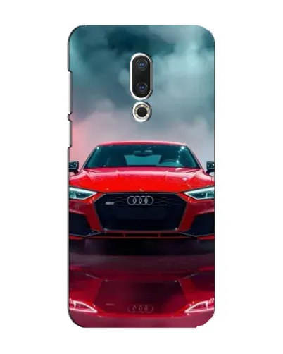 Чехол для Meizu 16 Plus с картинкой «Audi RS — красный стиль»