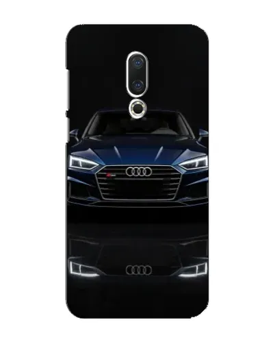 Чехол для Meizu 16 Plus с картинкой «Audi — ночное отражение»