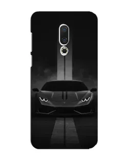 Чехол для Meizu 16 Plus с картинкой «Lamborghini симметрия дорог»
