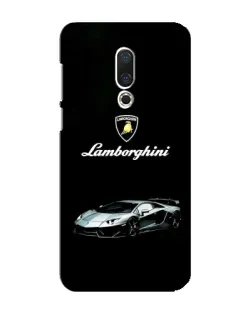 Чехол для Meizu 16 Plus с картинкой «Логотип Lamborghini классика»