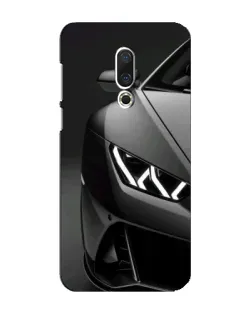 Чехол для Meizu 16 Plus с картинкой «Lamborghini фары детализация»