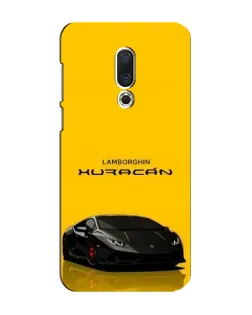 Чехол для Meizu 16 Plus с картинкой «Lamborghini Huracan черный»