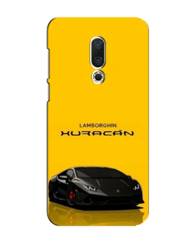 Чехол для Meizu 16 Plus с картинкой «Lamborghini Huracan черный»