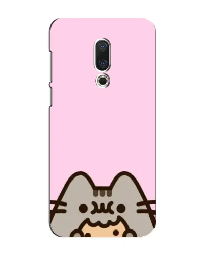 Чехол для Meizu 16 Plus с картинкой «Pusheen и печенье»