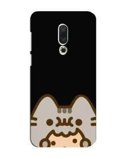 Чехол для Meizu 16 Plus с картинкой «Пушин на черном» Чехол для Meizu 16 Plus с картинкой «Пушин на черном»