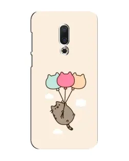 Чехол для Meizu 16 Plus с картинкой «Пушин на шариках» Чехол для Meizu 16 Plus с картинкой «Пушин на шариках»