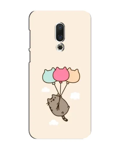 Чехол для Meizu 16 Plus с картинкой «Пушин на шариках»