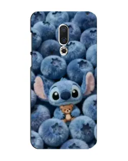 Чехол для Meizu 16 Plus с картинкой «Стич и голубика» Чехол для Meizu 16 Plus с картинкой «Стич и голубика»