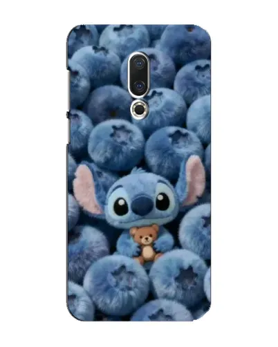 Чехол для Meizu 16 Plus с картинкой «Стич и голубика»