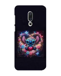 Чехол для Meizu 16 Plus с картинкой «Stitch в цветах» Чехол для Meizu 16 Plus с картинкой «Stitch в цветах»